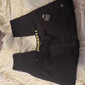 🔥HOT🔥 NWT! Men's Russell Athletic Reflective Black Pants With Dri-Power 360®️